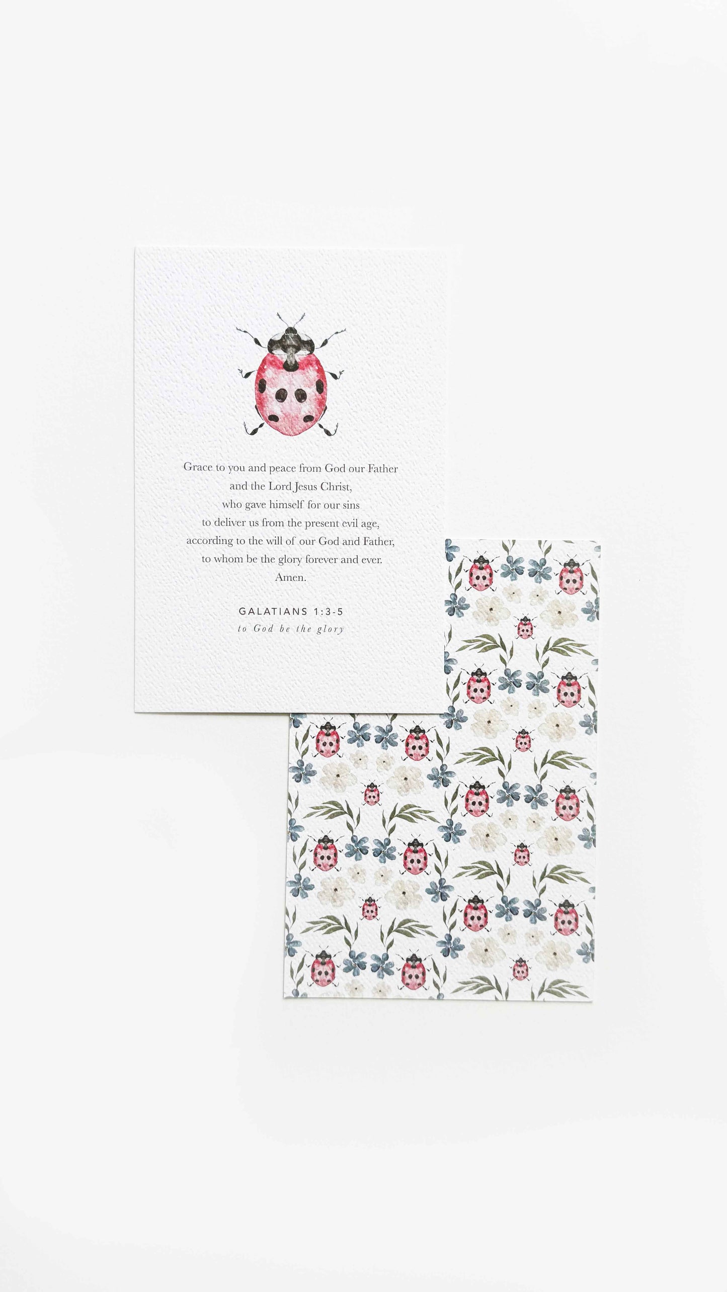GARDEN HYMM SCRIPTURE CARDS