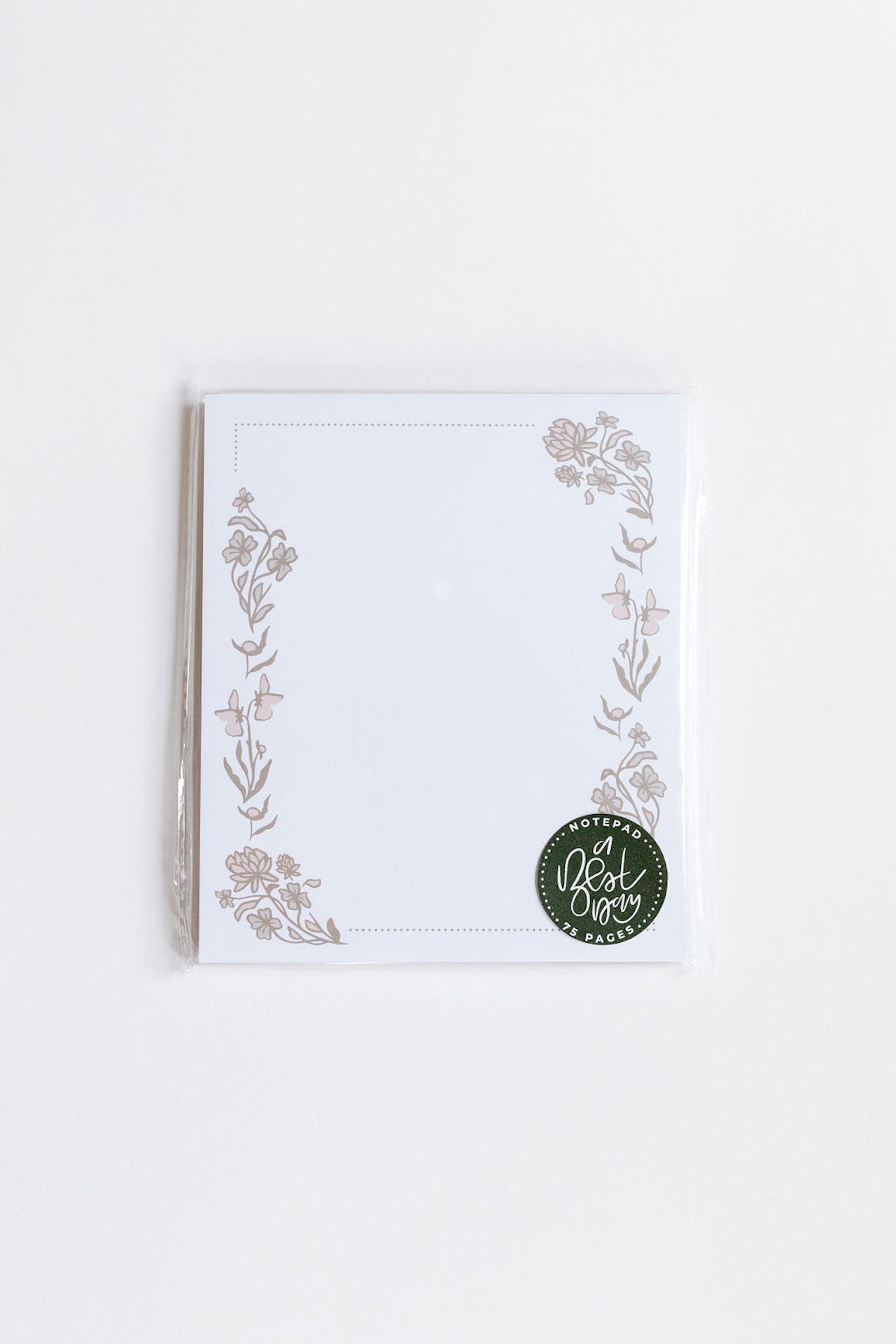 CLOVER BORDER LARGE NOTEPAD